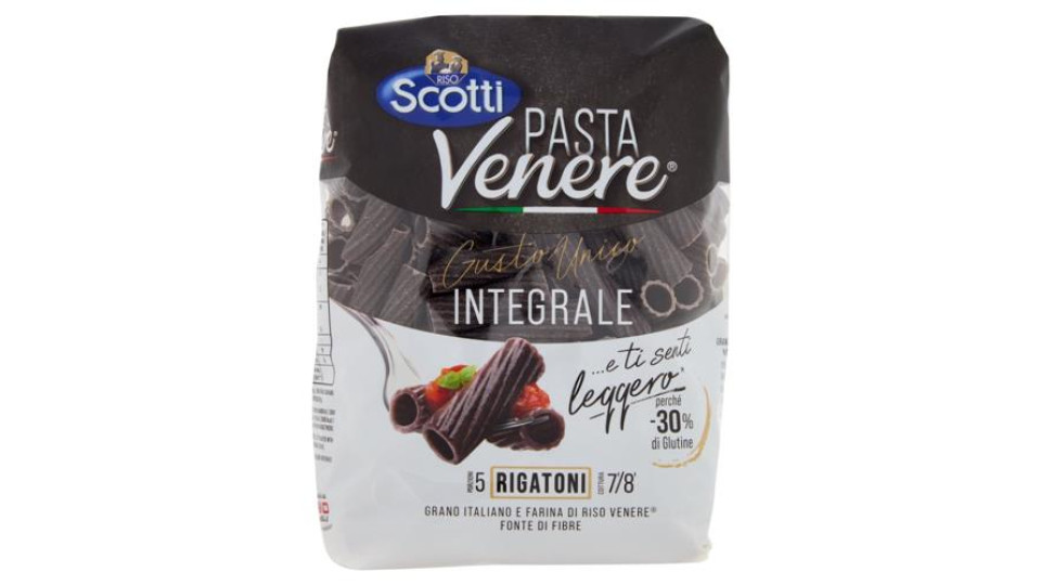 Riso Scotti Pasta Venere Integrale Rigatoni 400 g