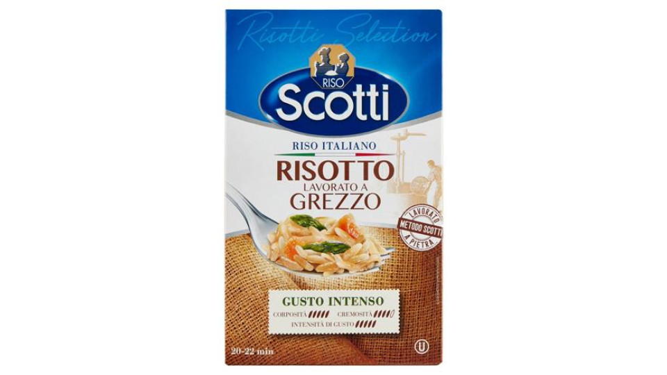Riso Scotti Risotti Selection Risotto Lavorato a Grezzo 1 Kg