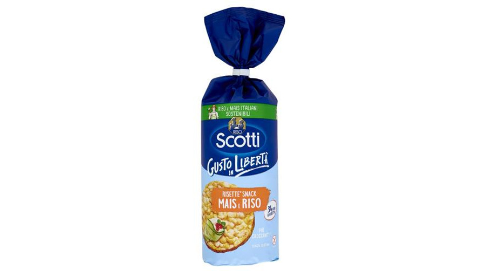 Riso Scotti le Bio Croccanti Risette Riso e Mais 150 g