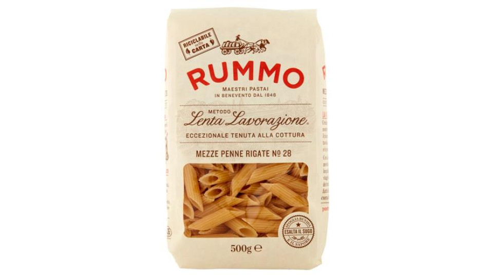 Rummo Mezze Penne Rigate N° 28 500 g
