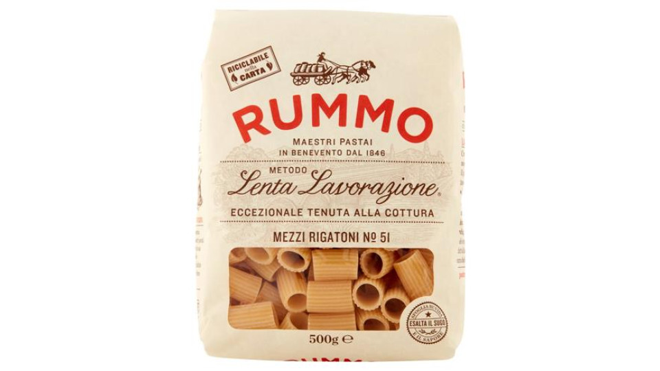 Rummo Mezzi Rigatoni N° 51 500 g