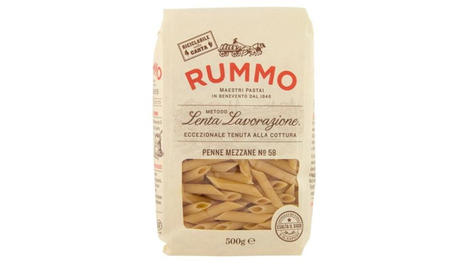 Rummo Penne Mezzane N° 58 500 g