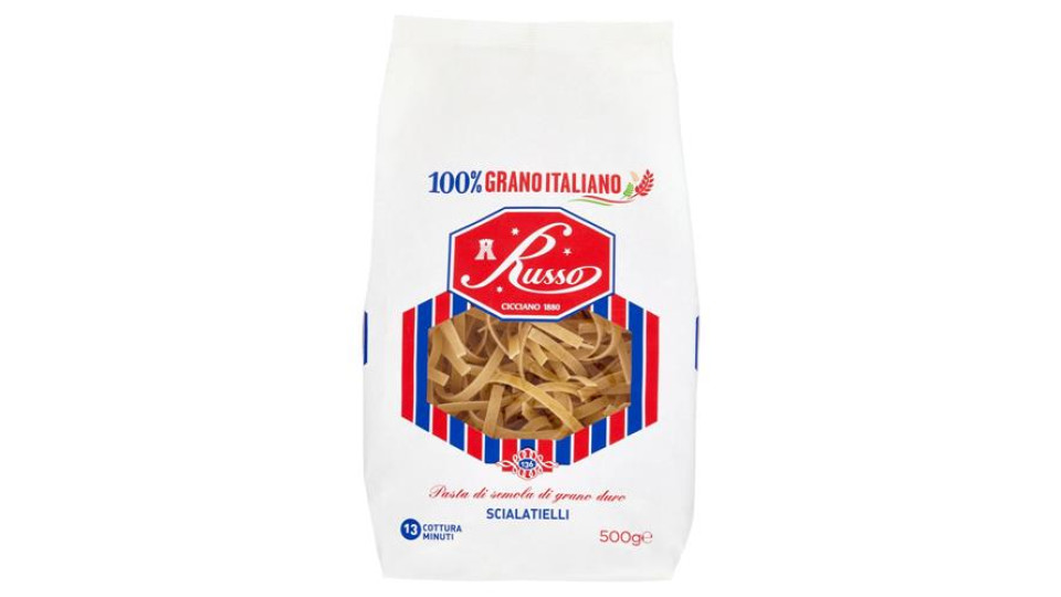 Russo Scialatielli 136 Pasta di Semola di Grano Duro 500 g