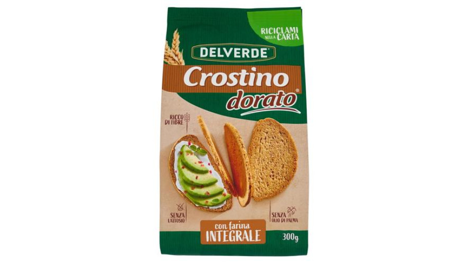 Sansepolcro Toscana Crostino dorato con farina integrale 300 g