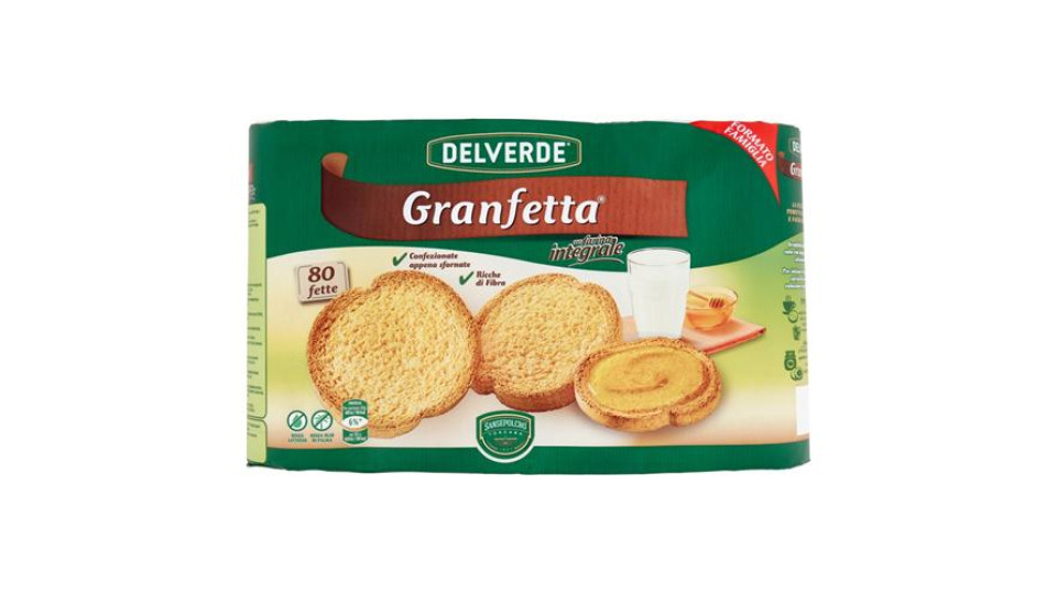 Sansepolcro Toscana Granfetta con farina integrale 80 fette 600 g