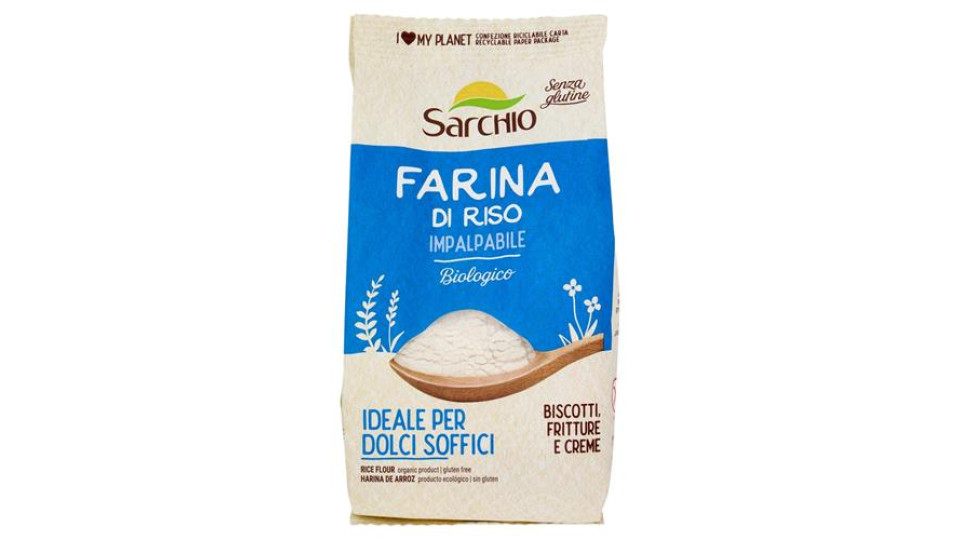 Sarchio Farina di Riso Impalpabile Biologico 500 g