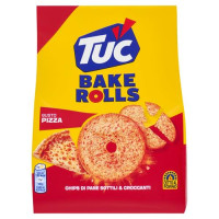 Tuc Bake Rolls, Chips di Pane Sottile e Croccanti al Gusto Pizza 150 g