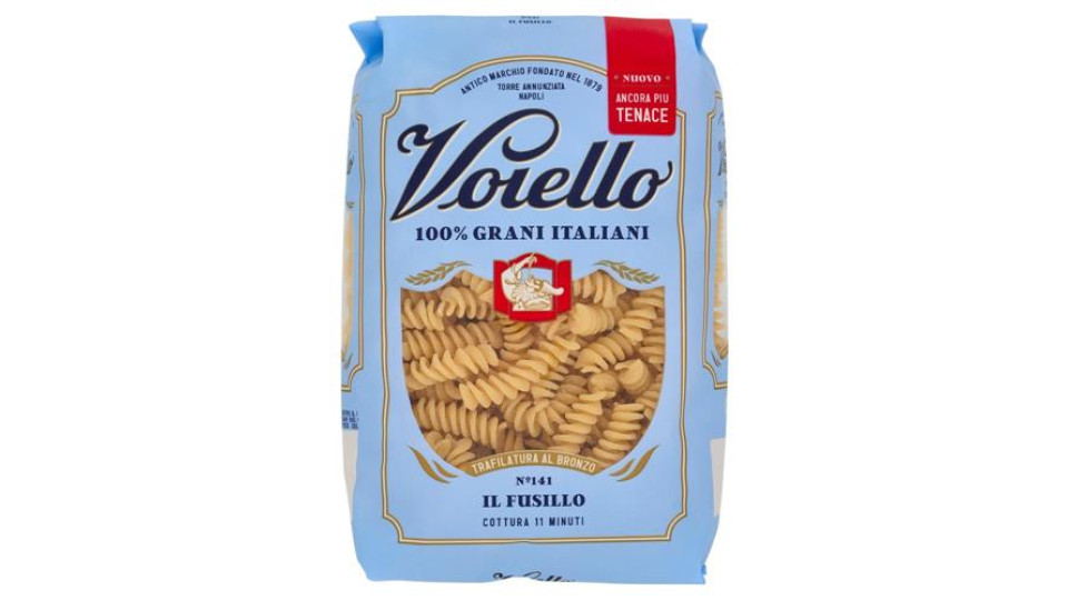 Voiello Pasta Il Fusillo N°141 grano Aureo 100% italiano Trafilata bronzo 500g