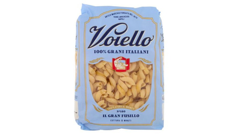 Voiello Pasta Il Granfusillo N°180 grano Aureo 100% italiano Trafilata bronzo 500g