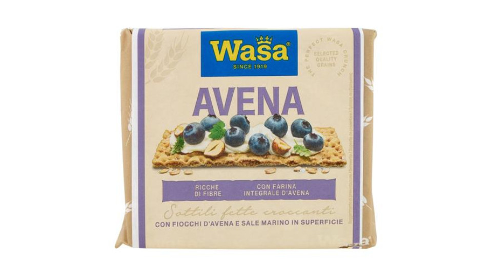 Wasa Chruncy Twist Cracker con Farina Integrale di Avena e Fiocchi d'Avena 265g