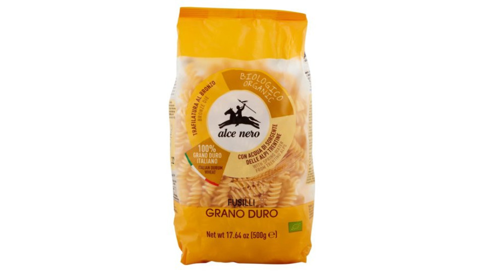 alce nero Fusilli Grano Duro 500 g