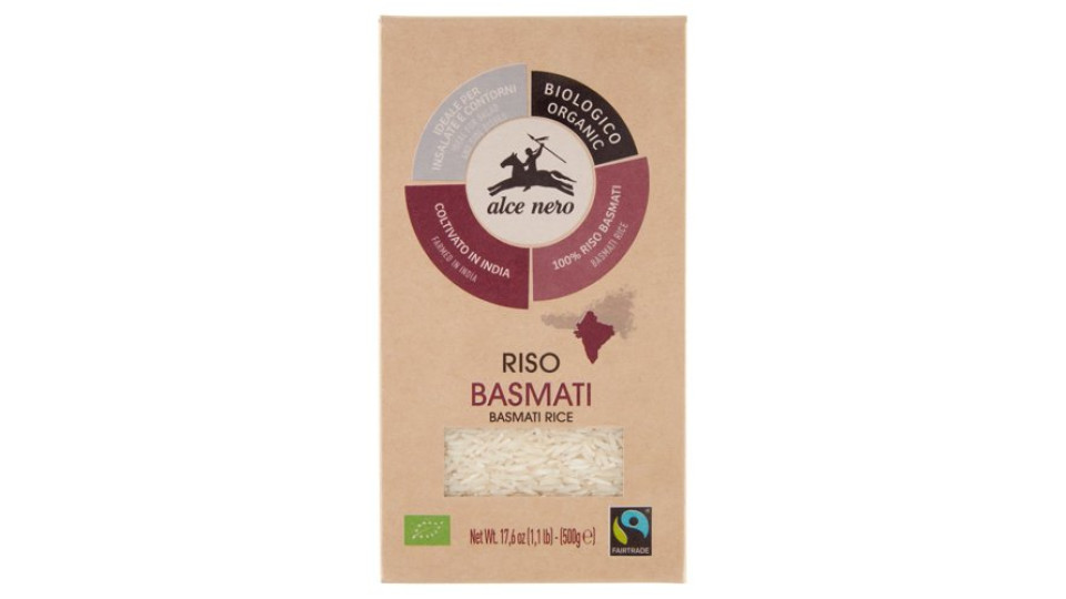 alce nero Riso Basmati 500 g