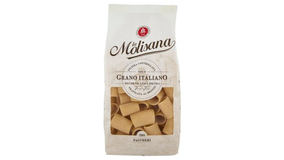 la Molisana Paccheri trafilati al bronzo N°316 500 g