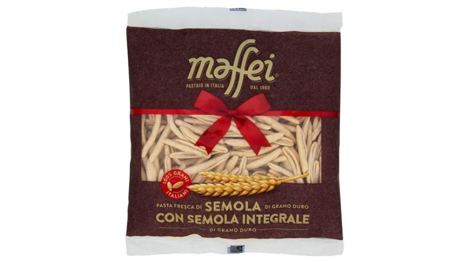 maffei Pasta Fresca di Semola di Grano Duro Fusilli con Semola Integrale 250 g