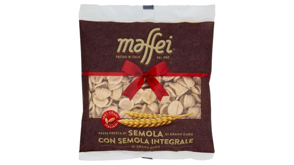 maffei Pasta Fresca di Semola di Grano Duro Orecchiette con Semola Integrale 250 g