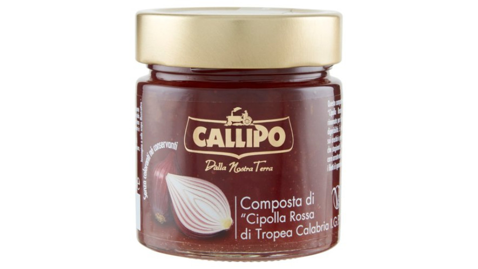 Callipo Composta di "Cipolla Rossa di Tropea Calabria I.G.P." 280 g