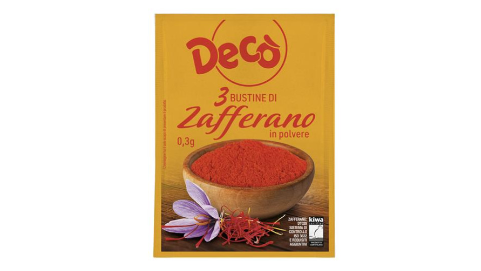 DECO ZAFFERANO BUSTINE 3X100MG