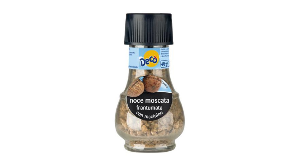 Decò noce moscata frantumata con macinino