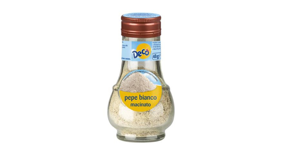 Decò pepe bianco macinato