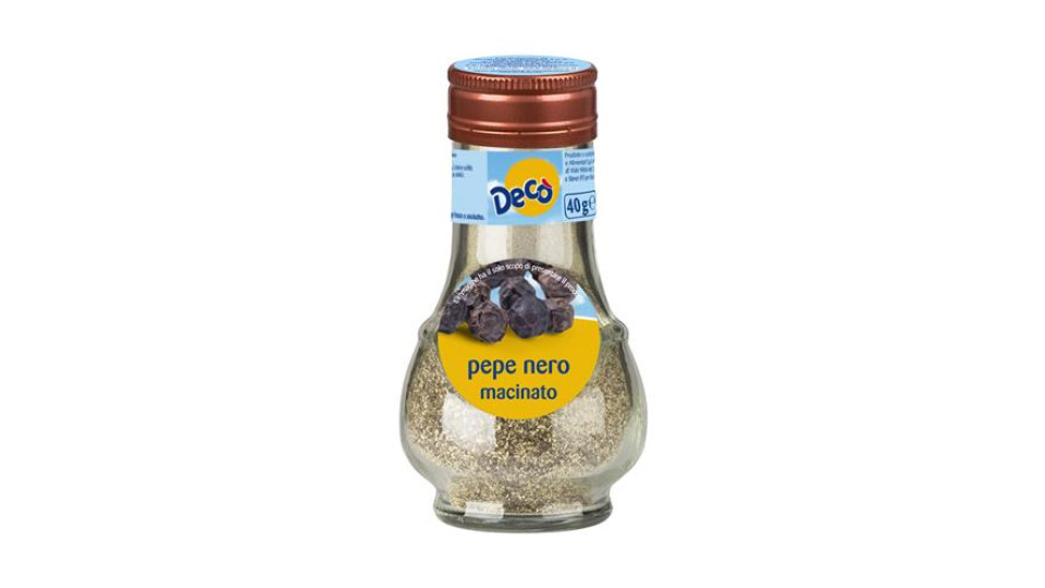 Decò pepe nero macinato