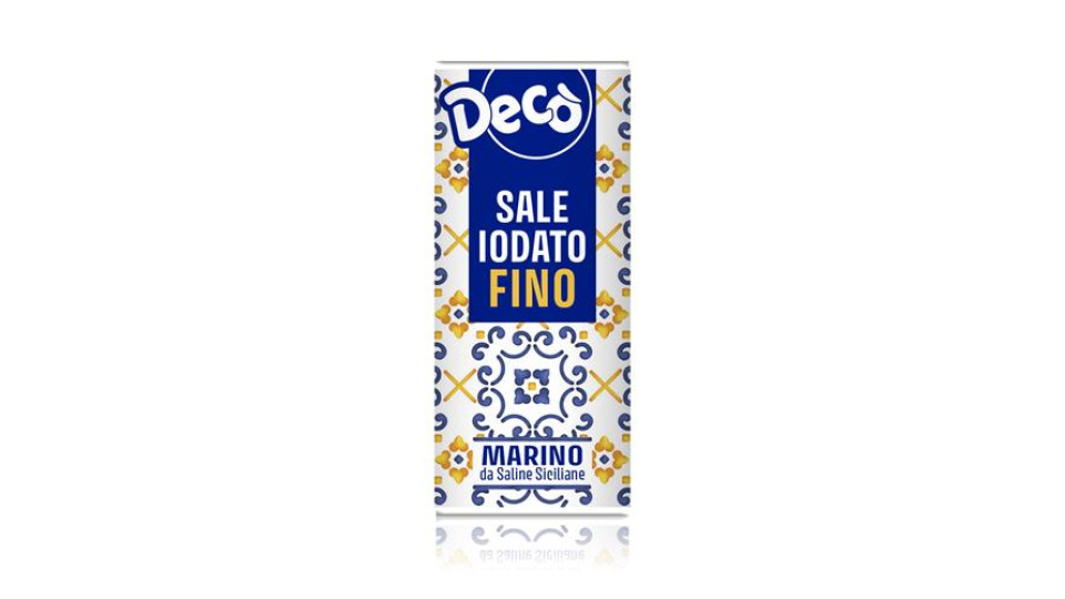 Decò sale fino iodato
