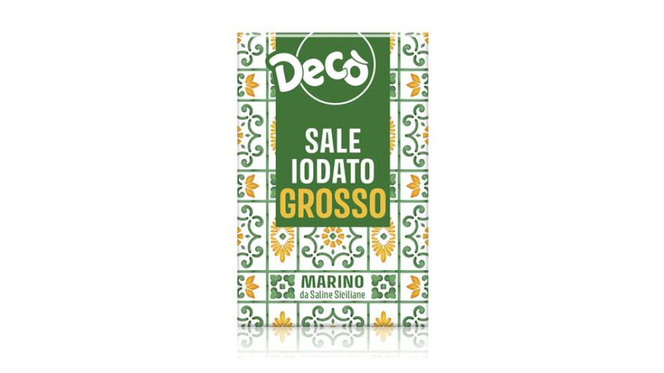Decò sale grosso iodato