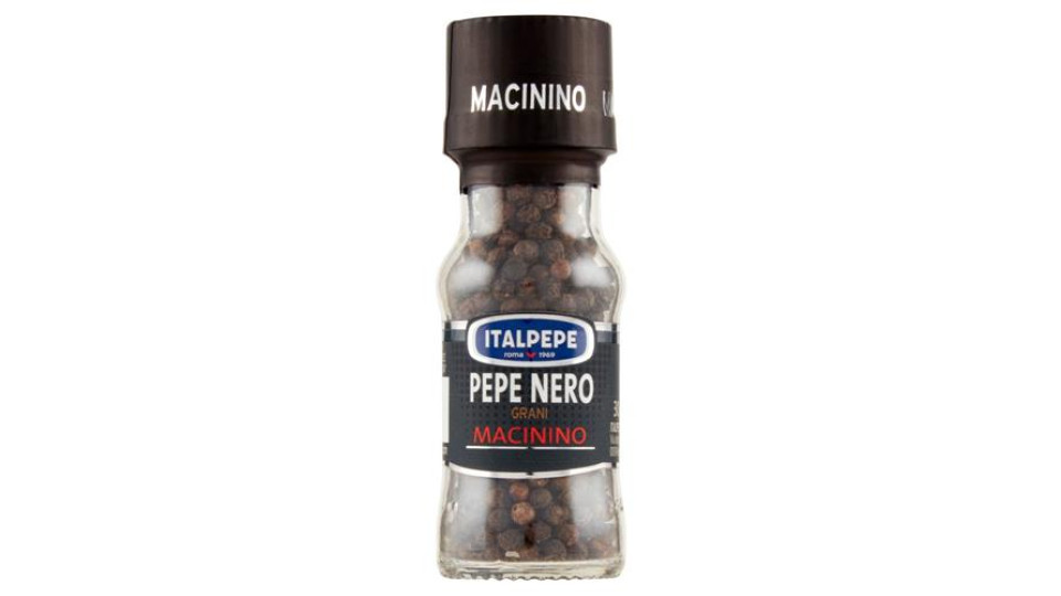 Italpepe Pepe Nero Grani Macinino 30 g