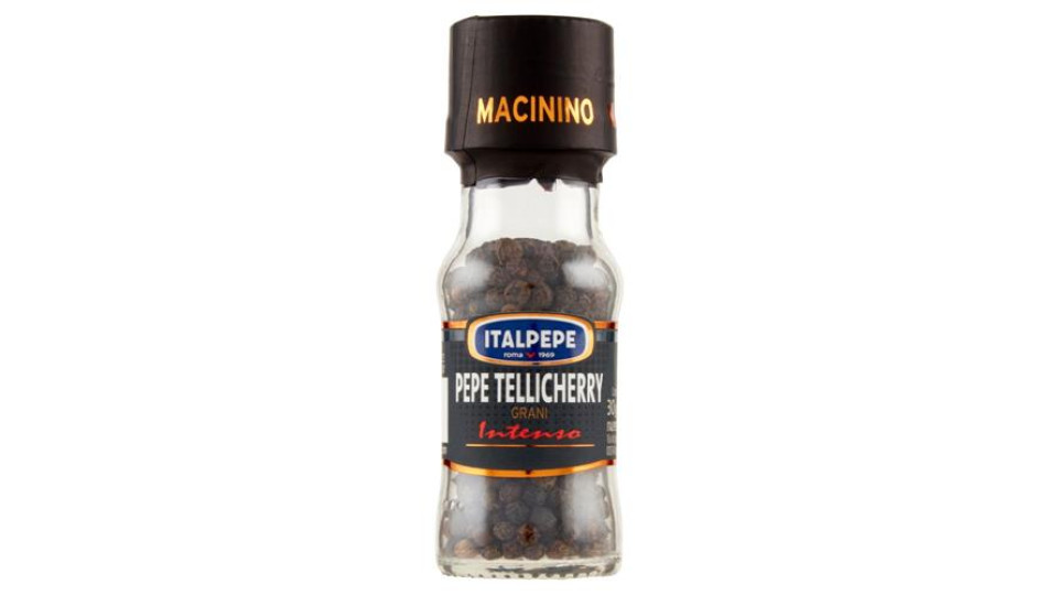 Italpepe Pepe Tellicherry Grani Inteso Macinino 30 g