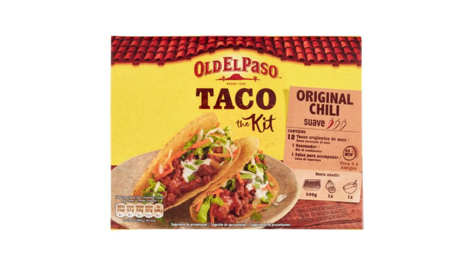 Old El Paso Taco The Kit Original Chili suave 308 g