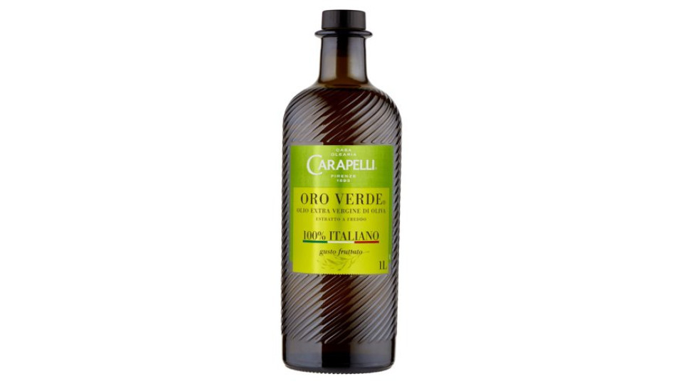 Carapelli Oro Verde Olio Extra Vergine di Oliva 100% Italiano 1 L