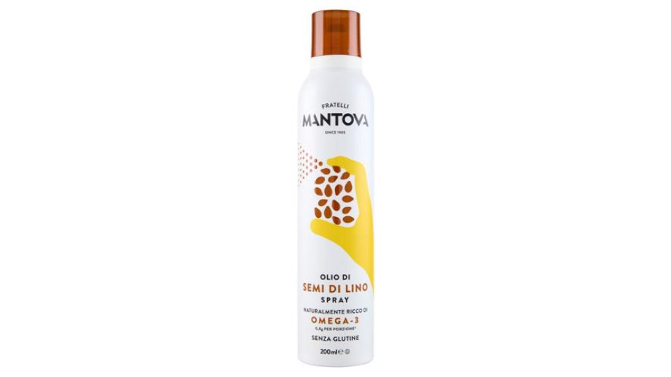 Sprayleggero 100% Puro Olio di Semi di Lino 200 ml