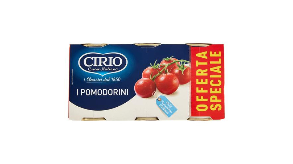 Cirio i Classici dal 1856 i Pomodorini 3 x 400 g