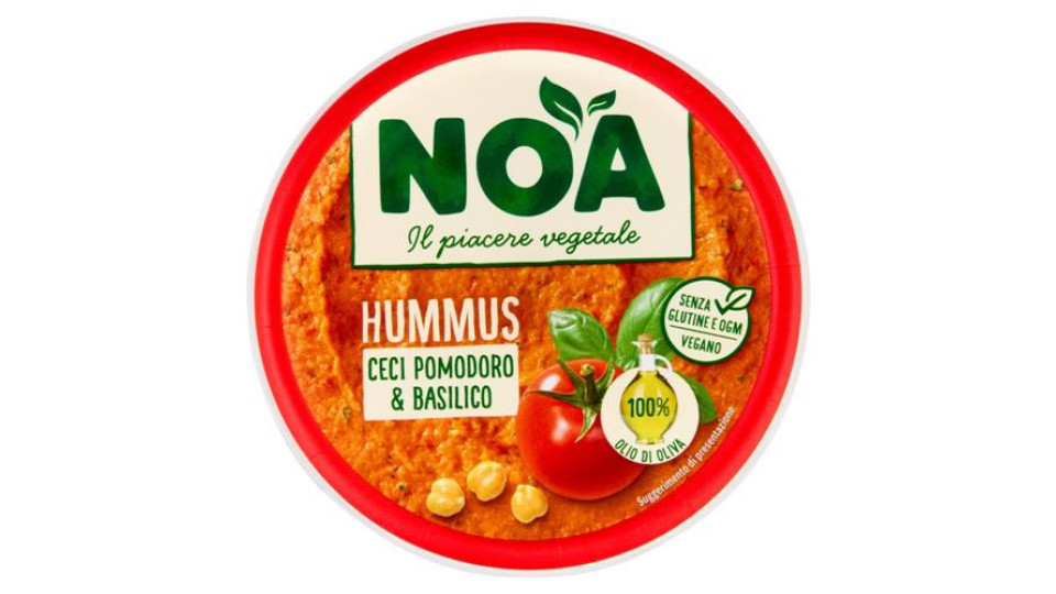 Noa Hummus Ceci Pomodoro & Basilico 175 g