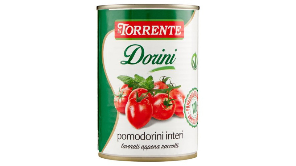 la Torrente Dorini pomodorini interi 400 g