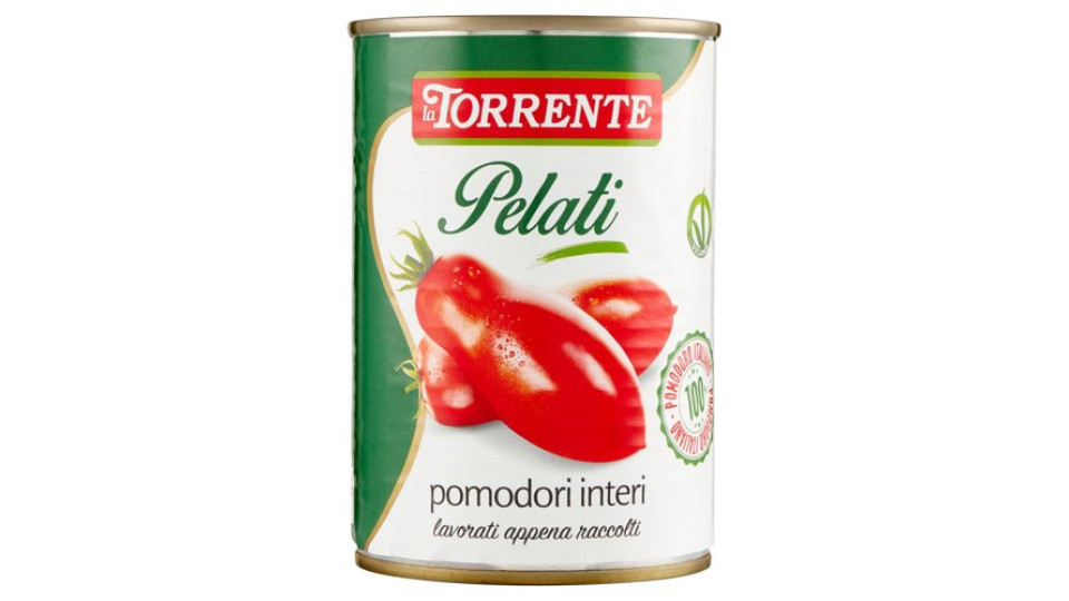 la Torrente Pelati pomodori interi 400 g