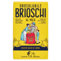 Brioschi Orosolubile al Volo Squisito Gusto di Limone 15 x 1 g