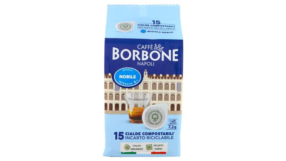 Caffè Borbone Miscela Nobile Cialda Compostabile 15 x 7,2 g