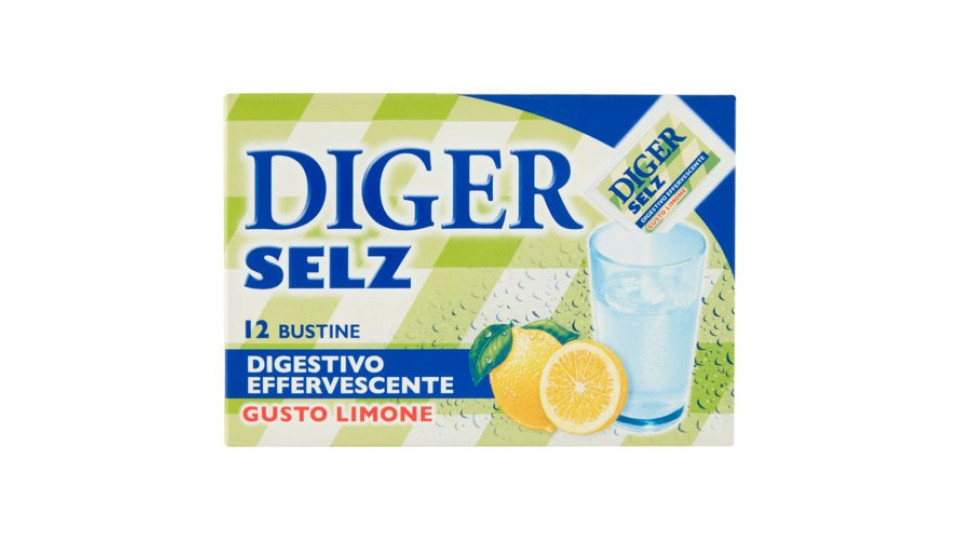 DIGER SELZ gusto limone 12 x 3,5 g