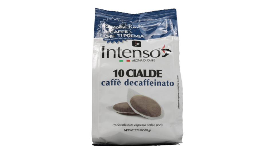 Intenso Caffè In Cialde Decaffeinato In Busta Pz 10
