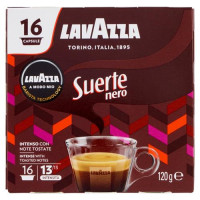 Lavazza A Modo Mio Suerte nero 16 Capsule 120 g