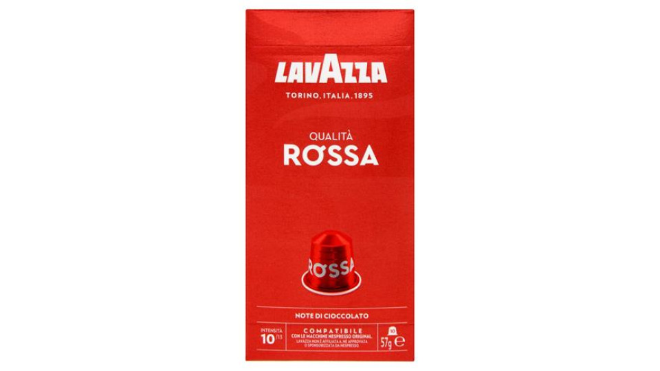 Lavazza Qualità Rossa Compatibile con Nespresso Original 10 Capsule 57 g