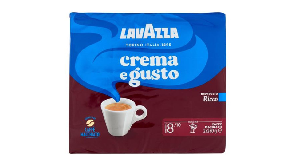 Lavazza crema e gusto Caffè Macinato 2 x 250 g