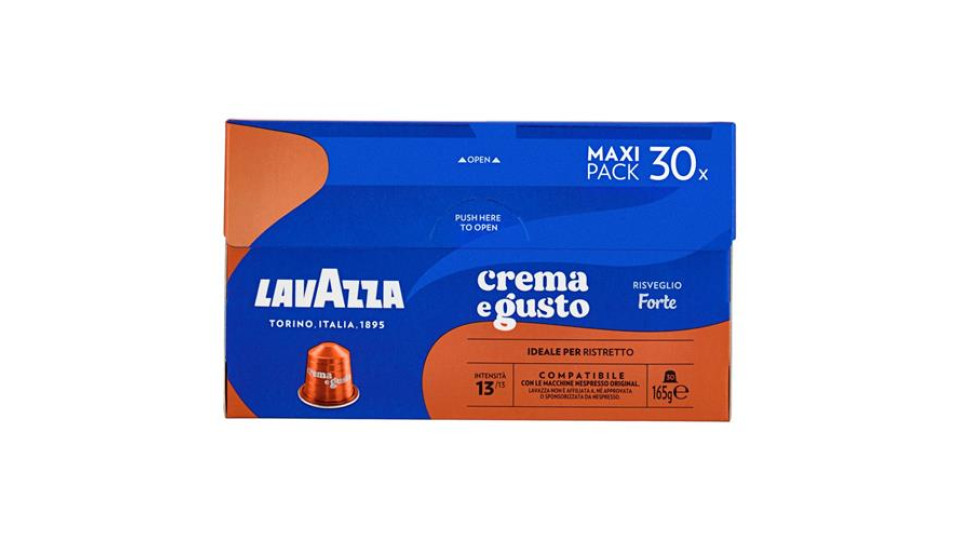 Lavazza crema e gusto Forte Compatibile Nespresso Original 30 Capsule 165 g