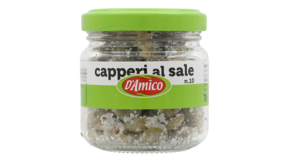 D Amico Capperi Sale Vetro 70G