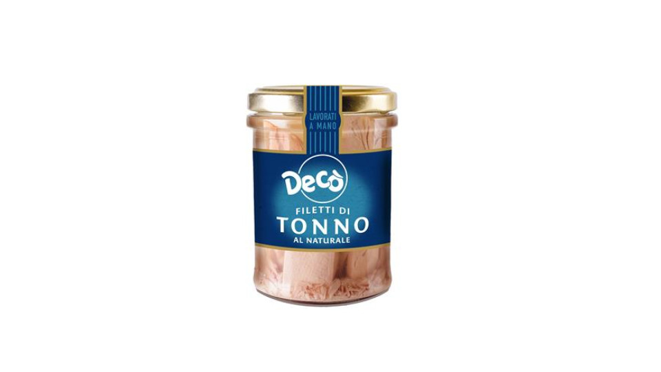 DECO FILETTI TONNO NATUR.180GR