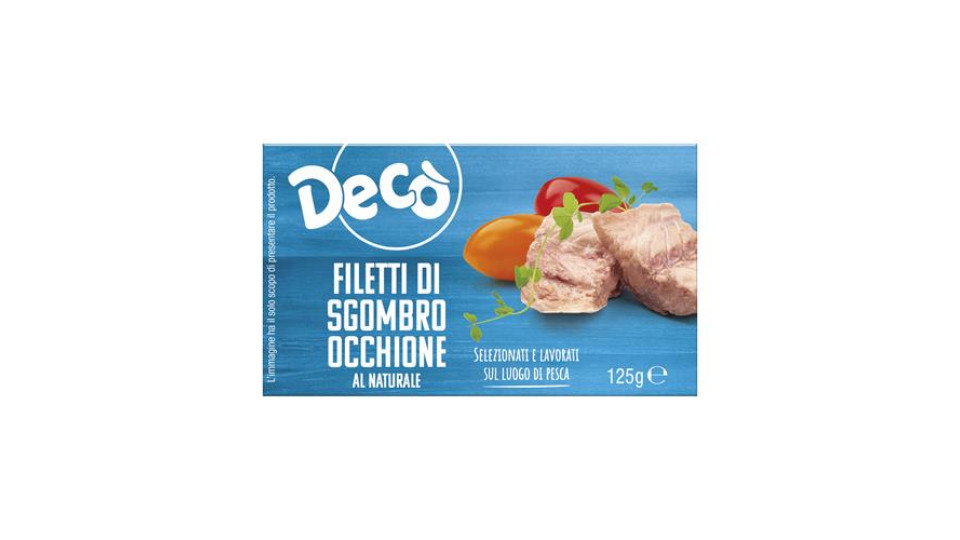 DECO' FILETTI DI SGOMBRO AL NATURALE