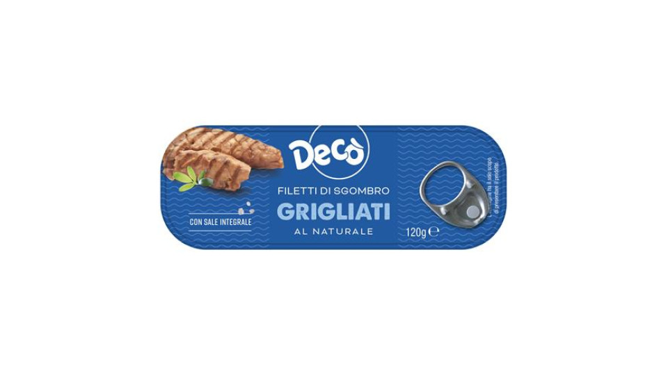DECO' FILETTI DI SGOMBRO GRIGLIATO NATURALE