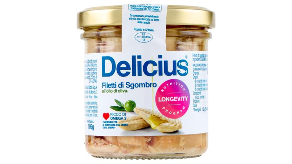 DELICIUS FIL.SGOMBRO O.O.150GR