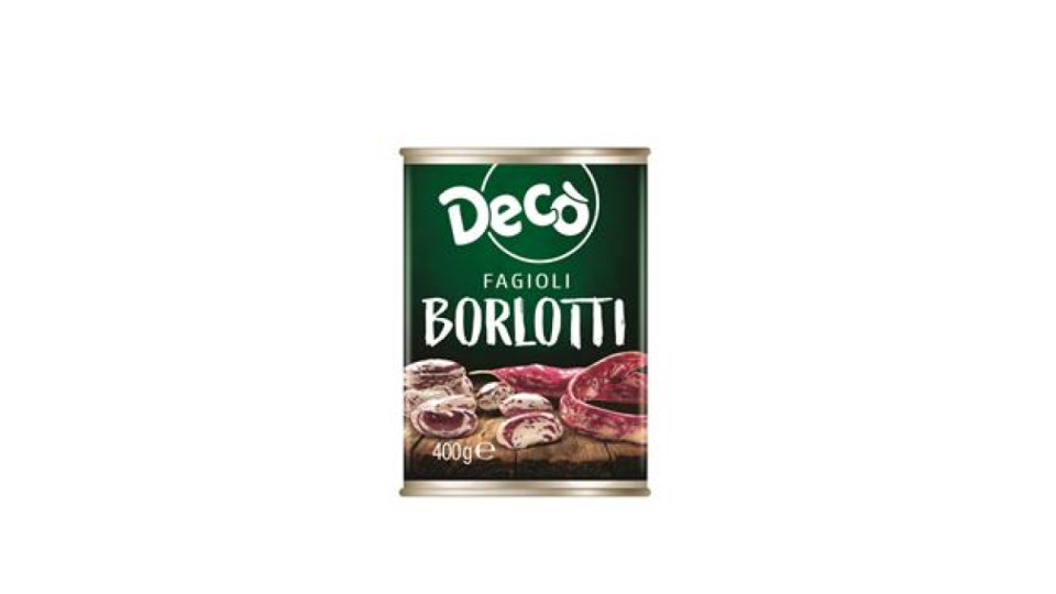Decò BORLOTTI 400g Lattina