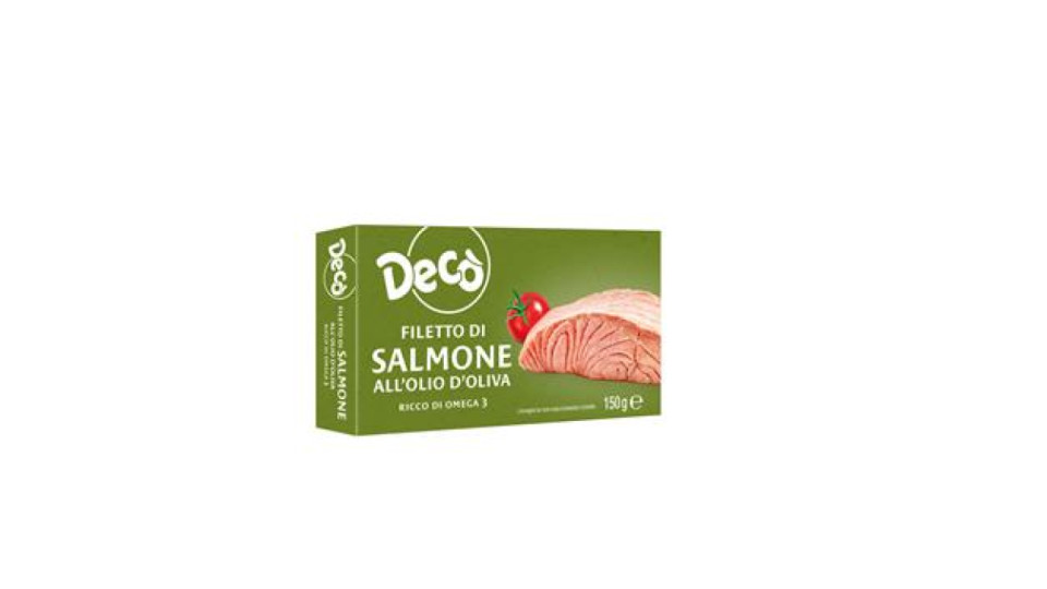 Decò FILETTO SALMONE OLIO OLIVA